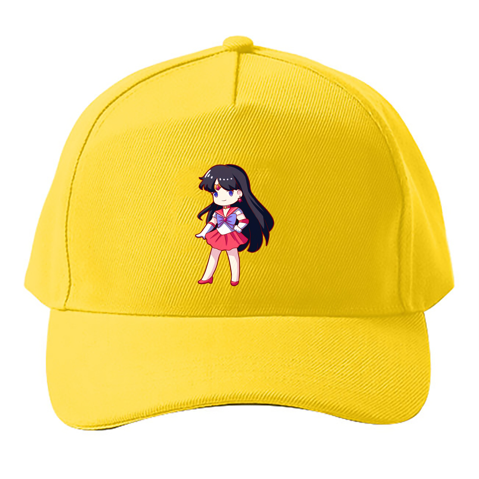 （画像用） 美少女戦士セーラームーン 火野レイ ひの レイ Sailor Moon Hino Rei （セーラーマーズ,Sailor Mars） ベースボールキャップ 綿100％ 男女兼用 帽子 スポーツ